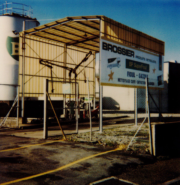Brossier_en_1952 Etat du batiment de Brossier Energie en 1952.